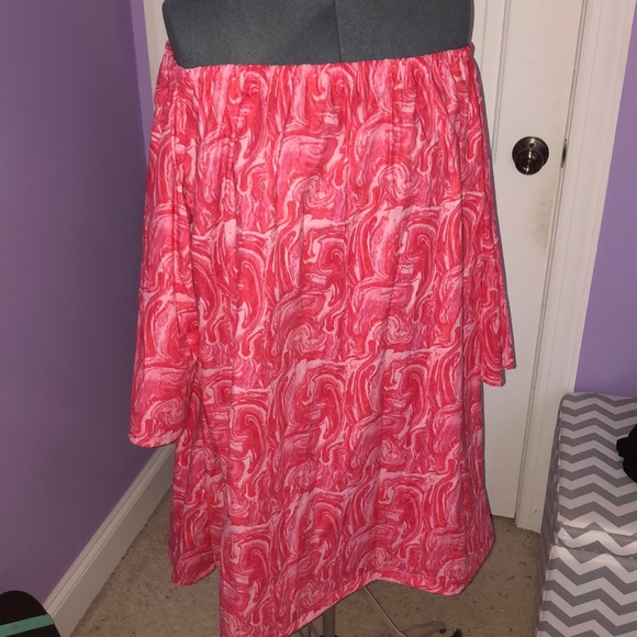 Hand made off the shoulder dress - Picture 1 of 3